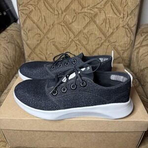 Allbirds‎ Women's Super Light Wool Runners Shoes Natural Black 11 Sneakers EUC!